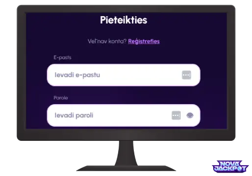 pieslÄgties Novajackpot